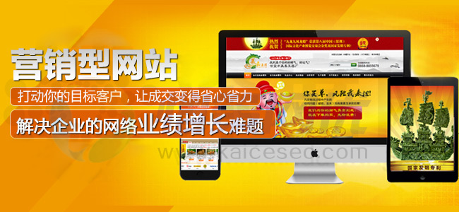 營銷型網站為企業解決網絡業績增長難題