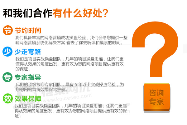 愷策網優為您的項目提供效果保障